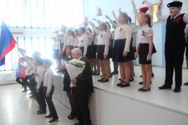 Сегодня в преддверии празднования  годовщины победы в Великой Отечественной Войне в МБОУ «СОШ» № 35 прошел праздничный концерт