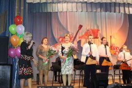 Отчетный концерт  отделения русских народных инструментов  «Музыка на всю жизнь»