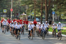 Для всех любителей велоспорта и просто активных людей 4 августа состоялся «Велопарад»