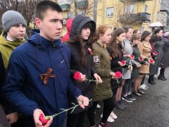 Традиционный митинг-памяти прошёл у Чернобыльской стелы