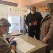 22 избирательных участка Осинниковского городского округа продолжают свою работу