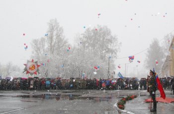 Пресс-релиз о проведенных мероприятиях в Осинниковском городском округе,  посвященных Великой Победы.