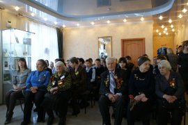 В городском краеведческом музее состоялось чествования блокадников Ленинграда