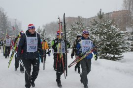 Сегодня, в Осинниках, прошла открытая Всероссийская массовая лыжная гонка «Лыжня России – 2017»