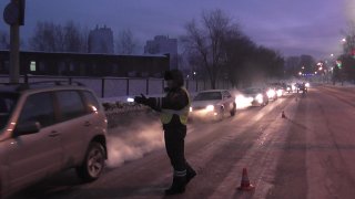 Сотрудники Госавтоинспекции г. Осинники провели массовую проверку водителей на предмет управления транспортным средством в состоянии опьянения