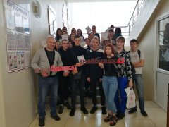 Студенты из ОГТК приняли участие в ТОП-КЛУБЕ в Междуреченске