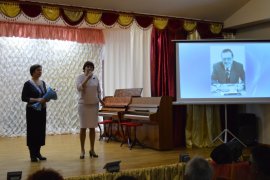 В поселке Тайжина состоялось открытие мемориальной доски Ю.И. Некрасову