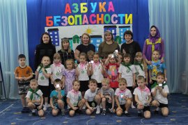 Воспитанники Детского сада № 40 приняли участие в викторине по Правилам дорожного движения