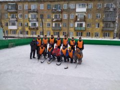 В поселке Тайжина состоялся турнир по хоккею