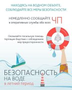 Правила поведения у воды!