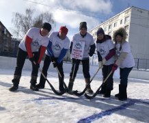 Хоккей на валенках 2021