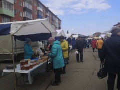 В городе развернулась широкая ярмарка