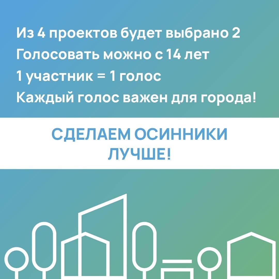 Голосование по федеральному проекту "Формирование комфортной городской среды"