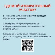 Где найти информацию о выборах? 