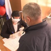 Шахтёры "Осинниковской" отдали свои голоса за кандидатов и партии