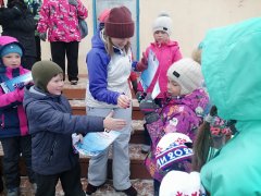 Осинниковцы приняли участие в массовом забеге "Лыжня России" &#127935;