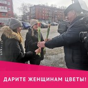 Тюльпаны - милым дамам!